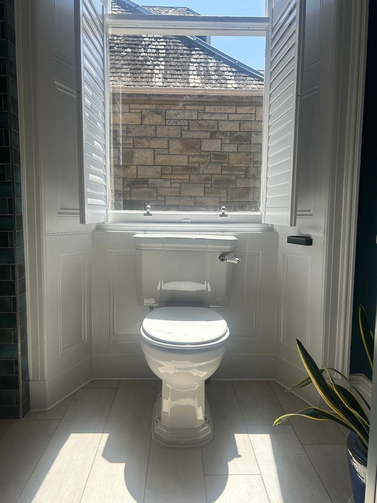 Finished bathroom 2 of 8 fitted by Pentaburgh's all-in-house team in Edinburgh